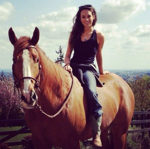 Women riding online horses